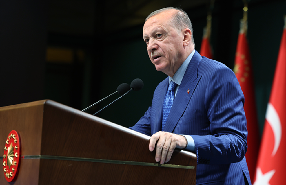 Cumhurbaşkanı Erdoğan: "Her kim milletin mülküne el uzatırsa karşısında bizi bulur"