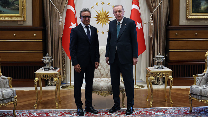 Cumhurbaşkanı Erdoğan, Chobani'nin CEO'sunu kabul etti