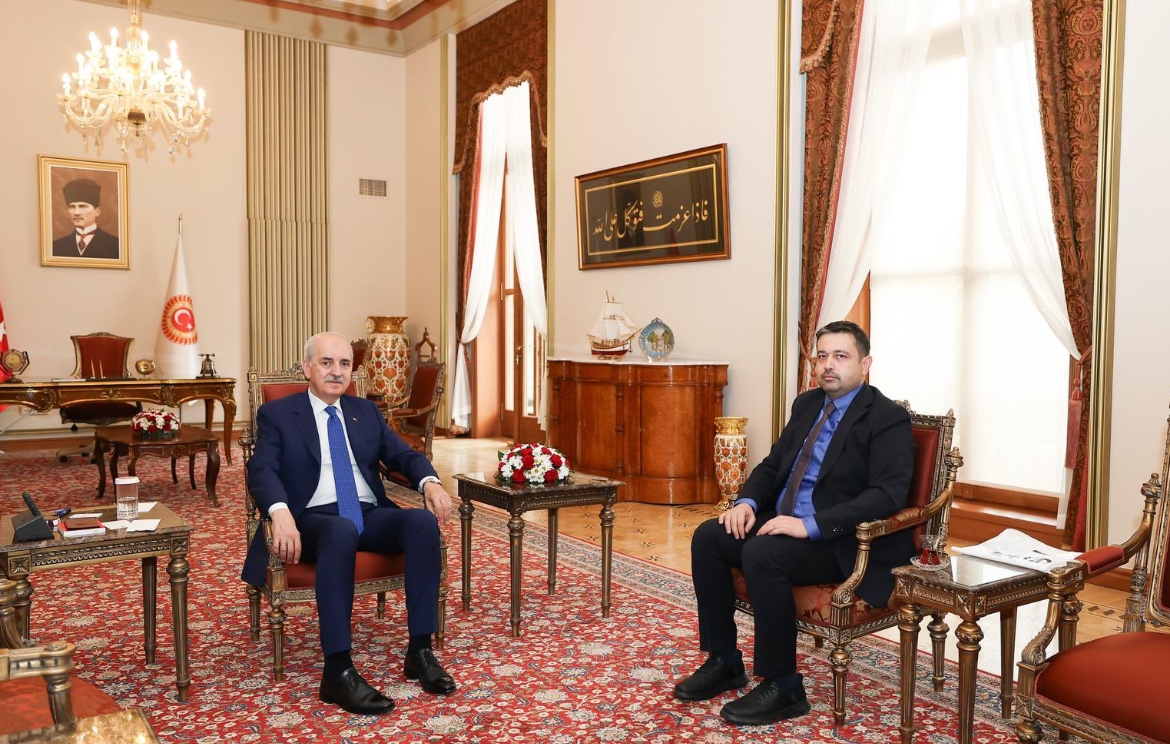 Şanlıurfalı isimden Ankara'da önemli ziyaret... TBMM Başkanı ile görüştü