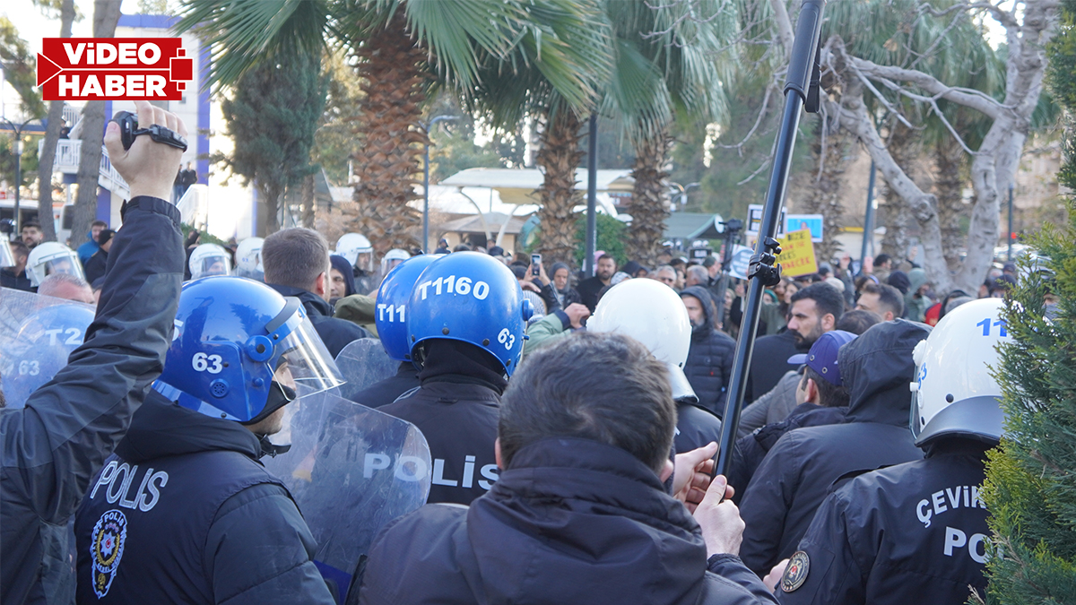 Şanlıurfa'da Rojava yürüyüşüne polis ekipleri izin vermedi!