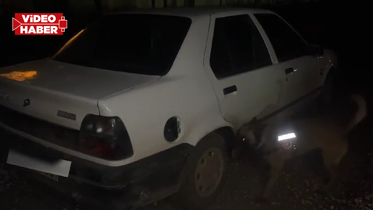 Şanlıurfa’da şüpheli araçtan bir kilo madde çıktı! Şüpheliler hakkında adli işlem