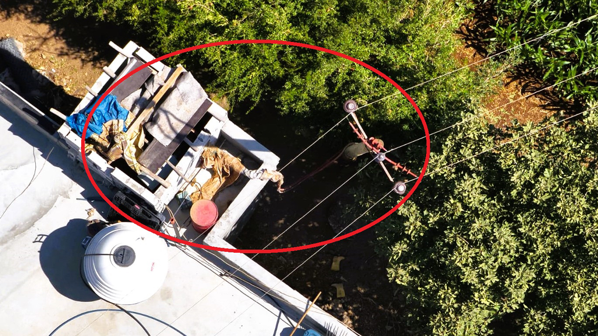 Şanlıurfa'da kaçak trafo dron ile tespit edildi: Bakın nereye gizlemişler