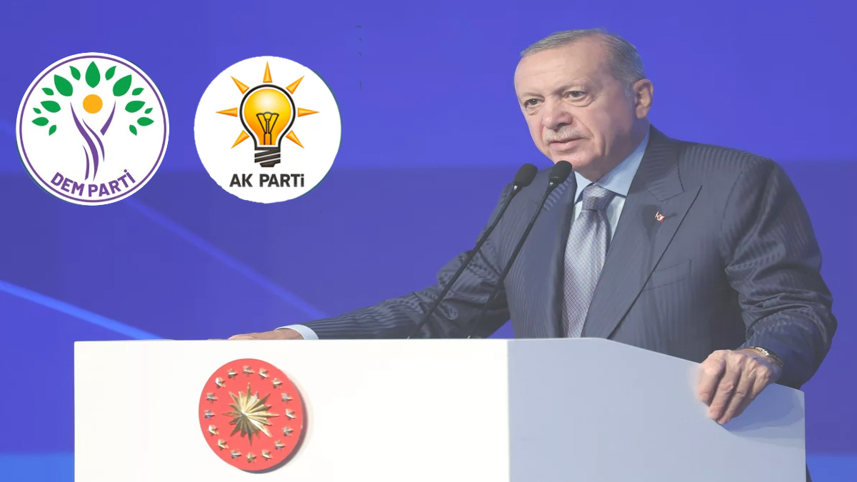 AK Parti ve DEM Partili vekillerden dikkat çeken kucaklaşma!