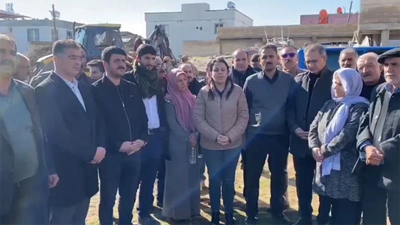 Bozova'da çöken binada 2 kişi hayatını kaybetti: DEM Parti'den sorumluluk çağrısı