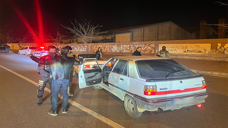 Şanlıurfa emniyetinden şok denetim