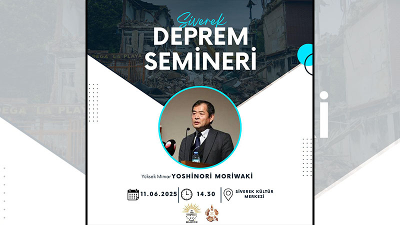 Siverek’te hayat kurtaran seminer! Japon uzmandan kritik uyarılar