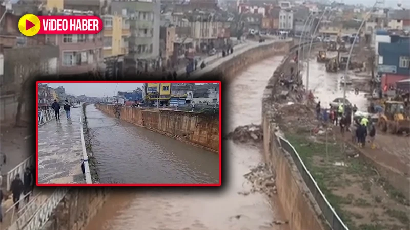 Sadece duvarları onarılan dereler bugün de taştı! Geçen yılki felakete ramak kaldı
