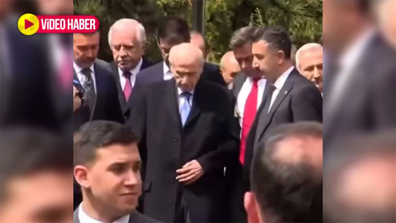 MHP lideri Bahçeli’den ilk görüntü