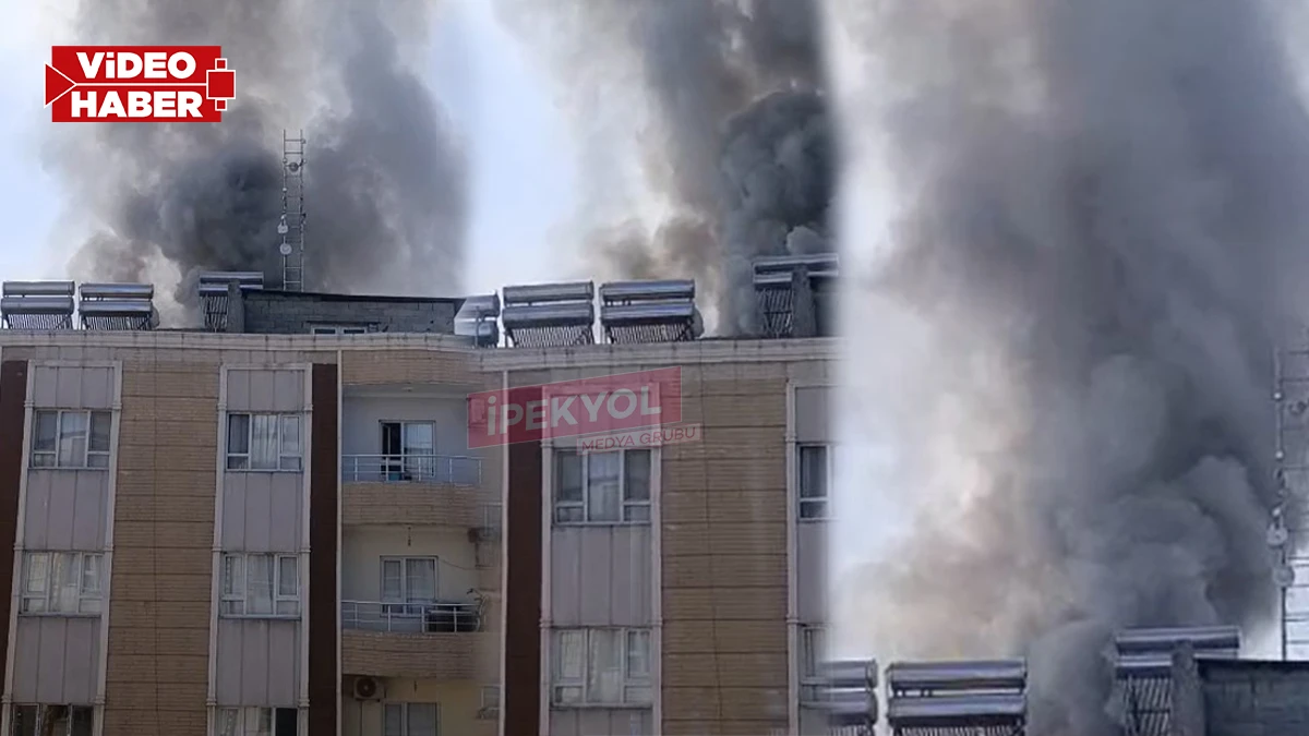 Şanlıurfa’da apartmanda korkutan yangın! Dumandan etkilenenler var