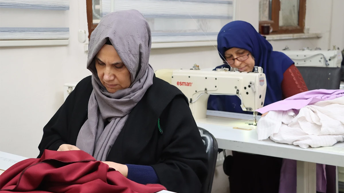 Karaköprü’de bu kurslar kadınların ekonomisine can suyu oluyor!