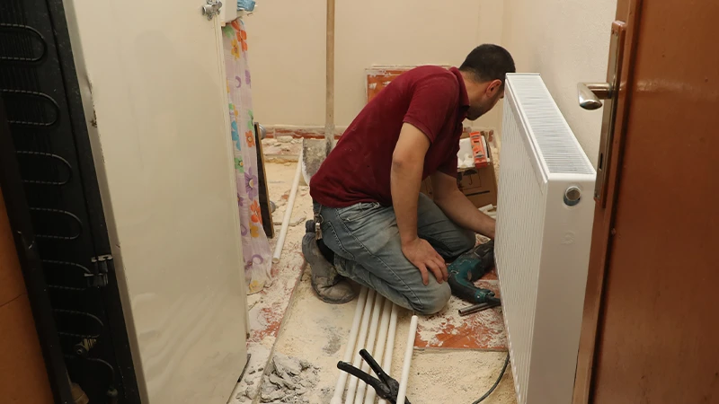 Eyyübiye’de onlarca haneye daha doğal gaz müjdesi!