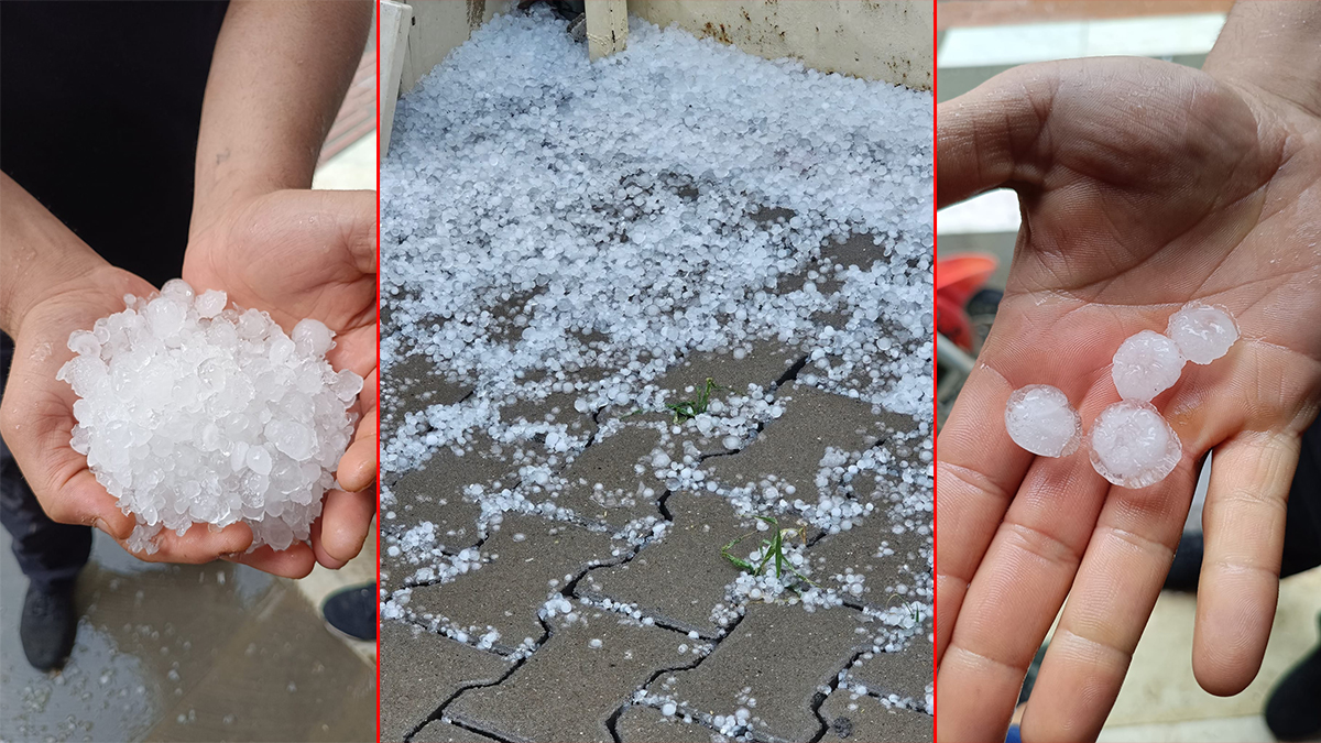 Şanlıurfa’nın dengesi şaştı: 15 dakikada yazdan kışa!