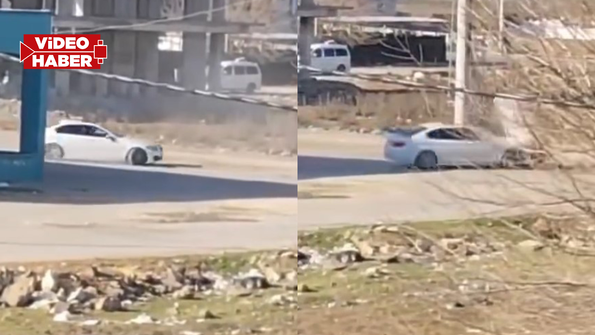 Şanlıurfa’da lüks otomobiliyle drift attı! Bedeli ağır oldu