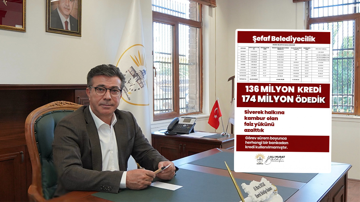 Siverek’te rakamlar konuştu! Bucak: Faiz kamburunu temizliyoruz