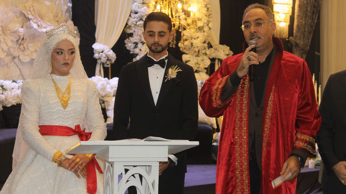 Şanlıurfa’da eğitim camiasını buluşturan düğün!