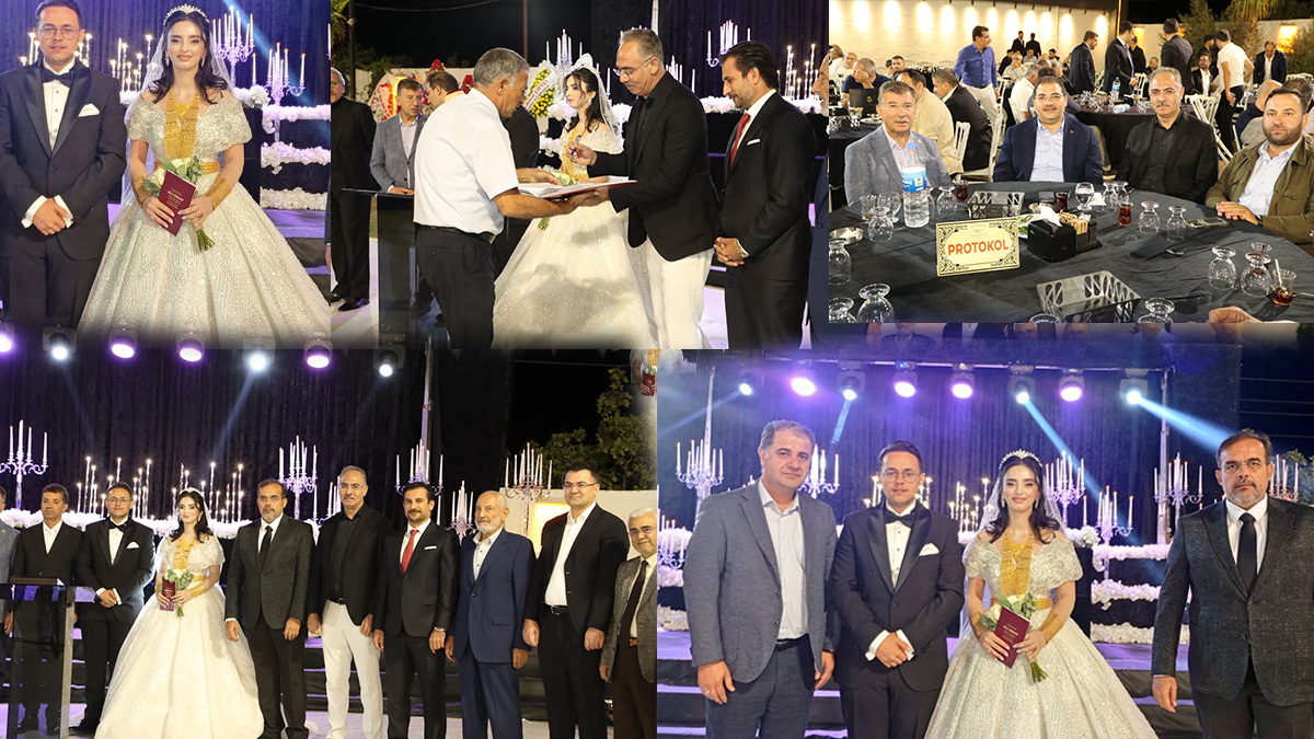 Arısüt ve Coşkun Ailesinin mutlu günü... Yoğun katılım