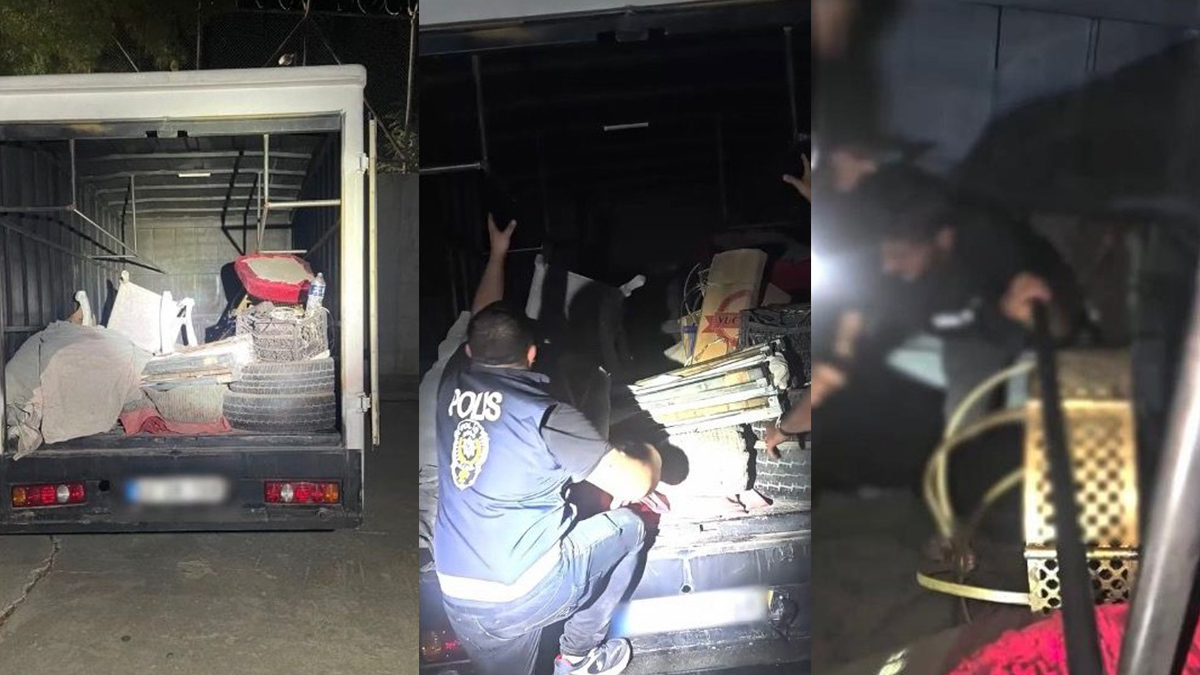 Klima düzeneğinde düzensiz göçmenler çıktı! Şanlıurfa’daki merkeze teslim edildi