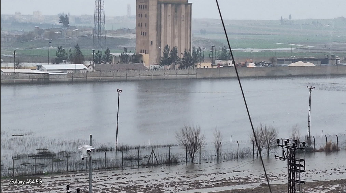Şanlıurfa’daki ‘mayınlı saha’ göle döndü