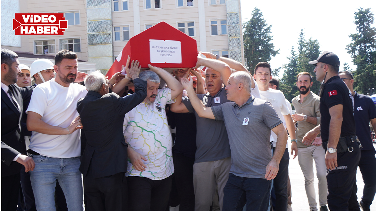 Şanlıurfa’da başkomiser için son görev: Dualarla memleketine uğurlandı