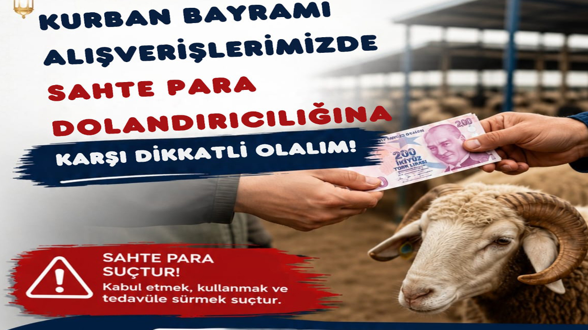 Şanlıurfa’da bayram alışverişi yapanlar aman dikkat: Paranızı saniyeler içinde kaybedebilirsiniz