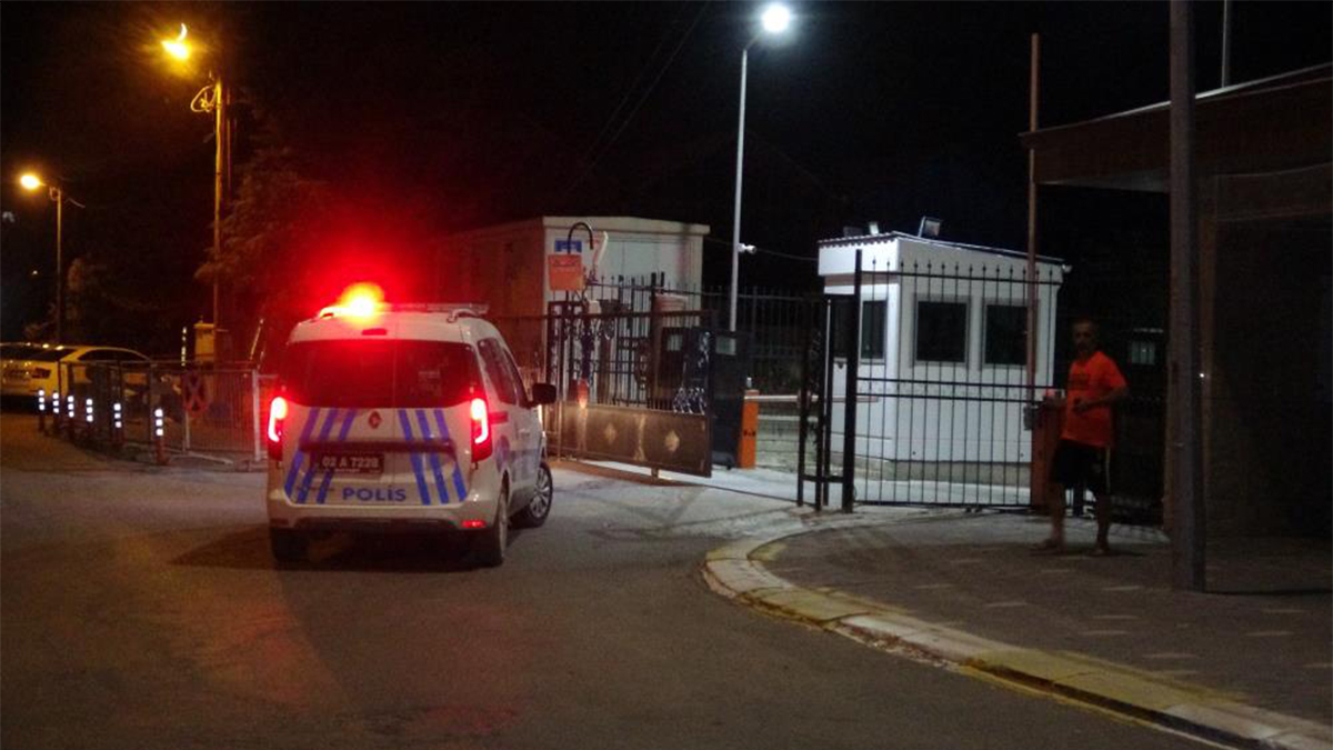 Emniyet binasında şüpheli ölüm