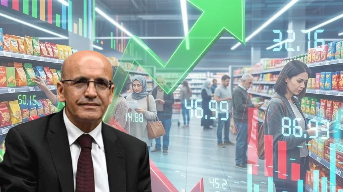 Bakan Şimşek açıkladı! Enflasyonda 57 ay sonra bir ilk