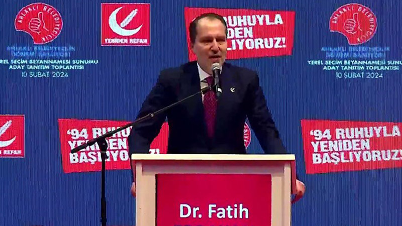 Yeniden Refah Partisi'nin adayları belli oldu! “Rant belediyeciliği demek israfa bulaşmış belediyecilik demektir”