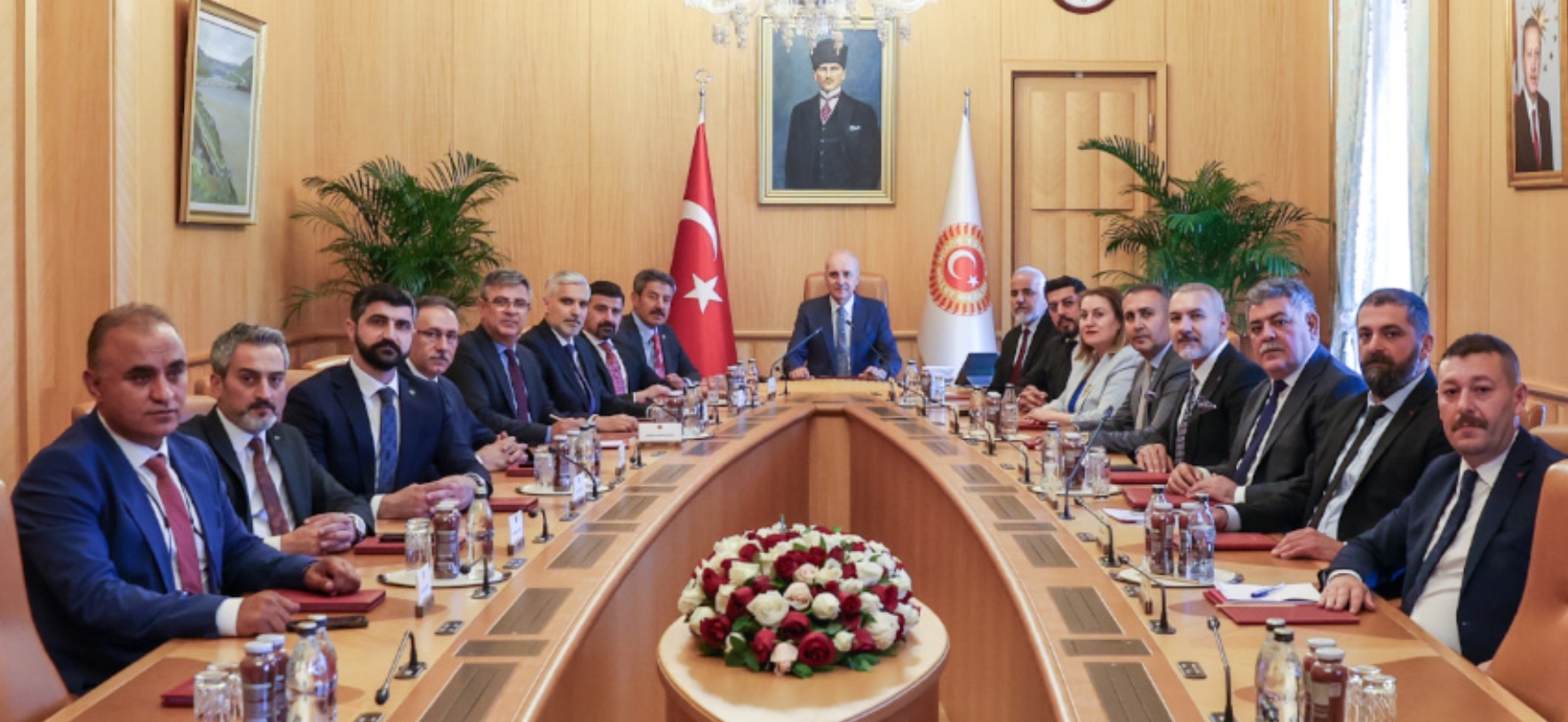 Şanlıurfa Baro Başkanı Numan Kurtulmuş ile görüştü! Gündem Terörsüz Türkiye