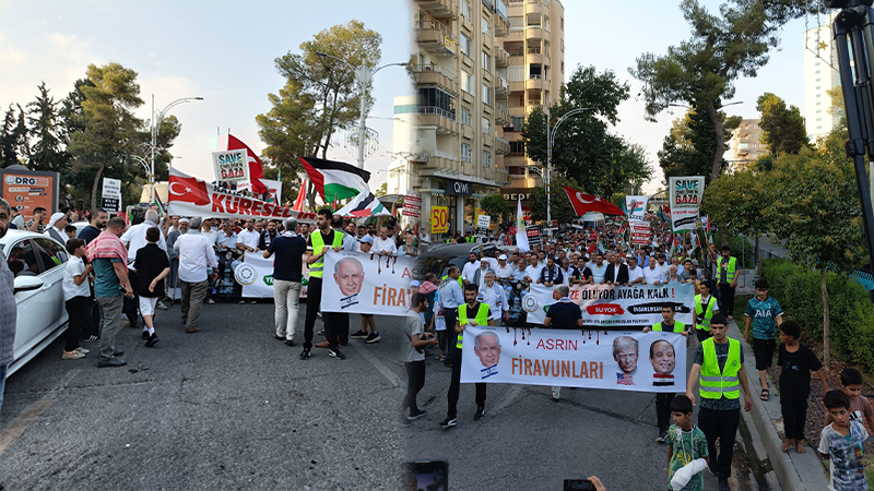 Şanlıurfa’da Gazze için acil eylem çağrısı