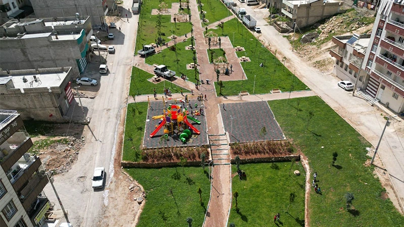 Eyyübiye’ye nefes aldıracak yeni bir yeşil alan daha