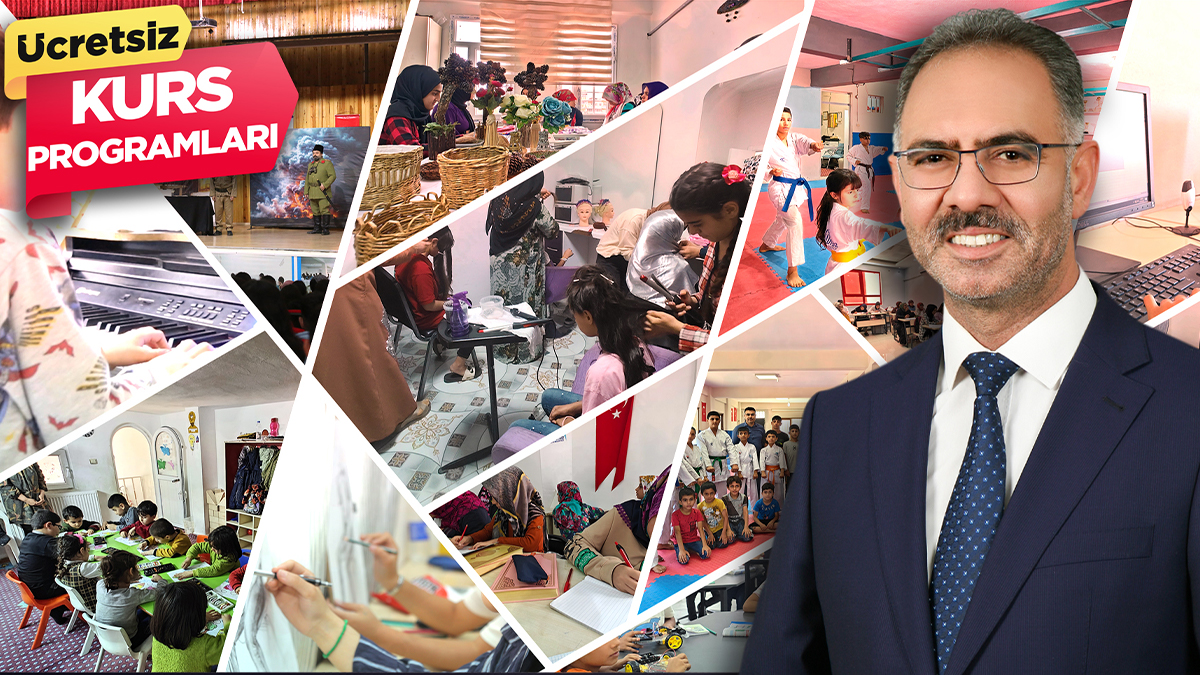 Şanlıurfa'da ücretsiz başlıyor: Eğitimden sanata, spordan teknolojiye...