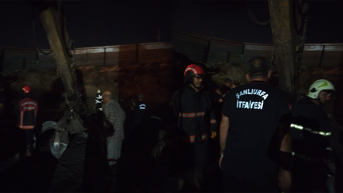 Eyyübiye’de korkutan iş yeri yangını