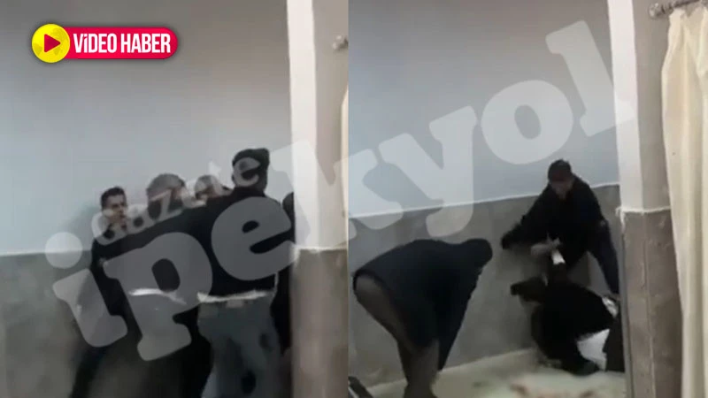 Şanlıurfa’da hastanede 5 kişinin yaralandığı kavganın görüntüleri ortaya çıktı