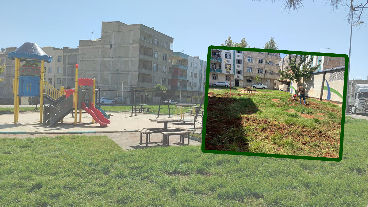 Eyyübiye’de parklara yenileme hamlesi