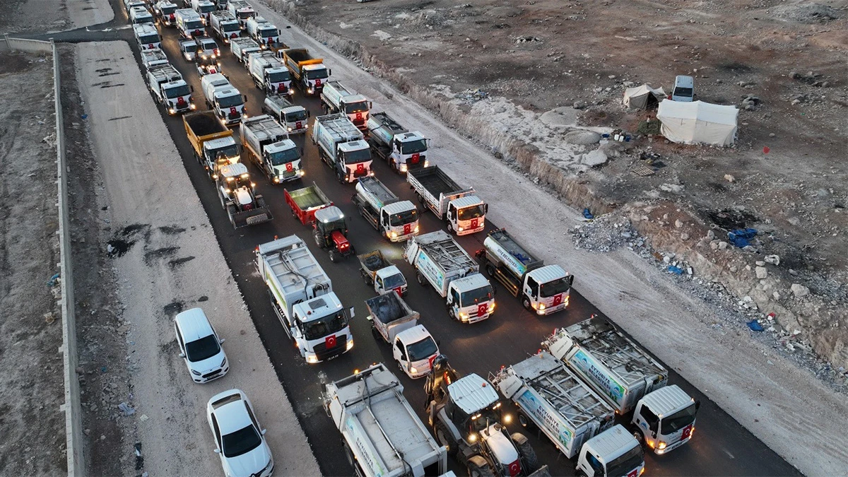 Görenler tören sandı! Eyyübiye'deki araçların sırrı ortaya çıktı...