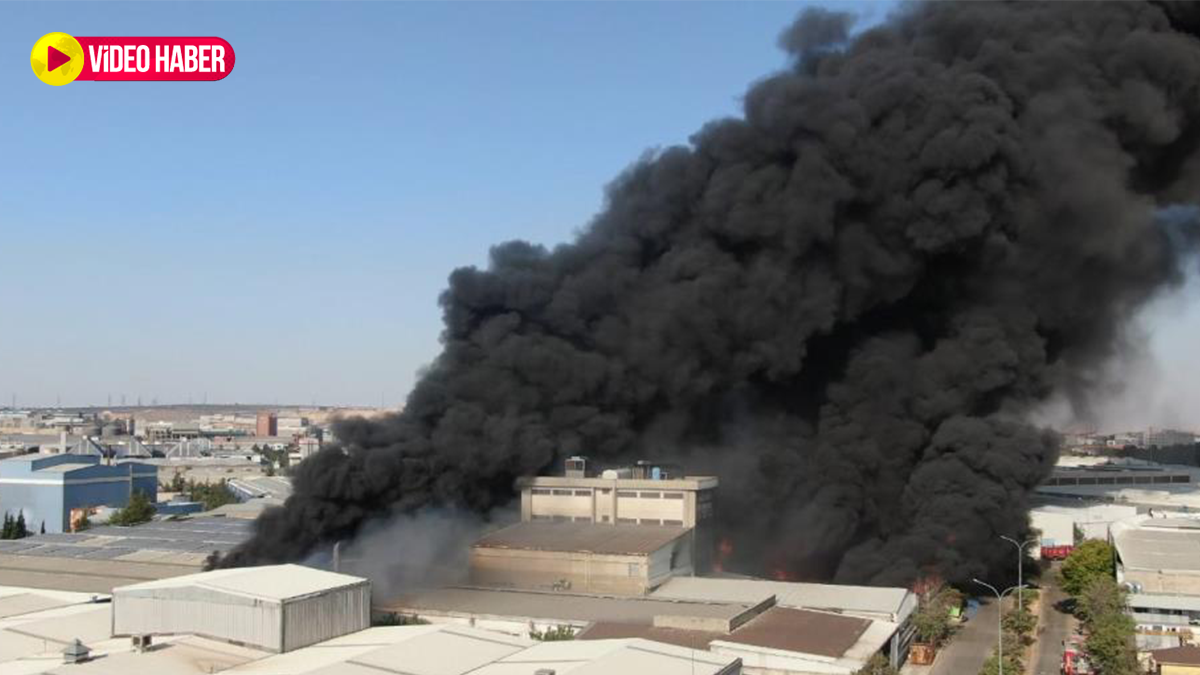 Gaziantep'te dumanlar şehri sardı: Geri dönüşüm tesisinde yangın