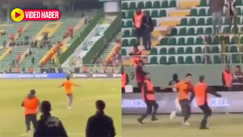 Şanlıurfa’daki gergin Süper Kupa finalinde sahaya atlamıştı O kovalamacanın tribün görüntüleri ortaya çıktı!