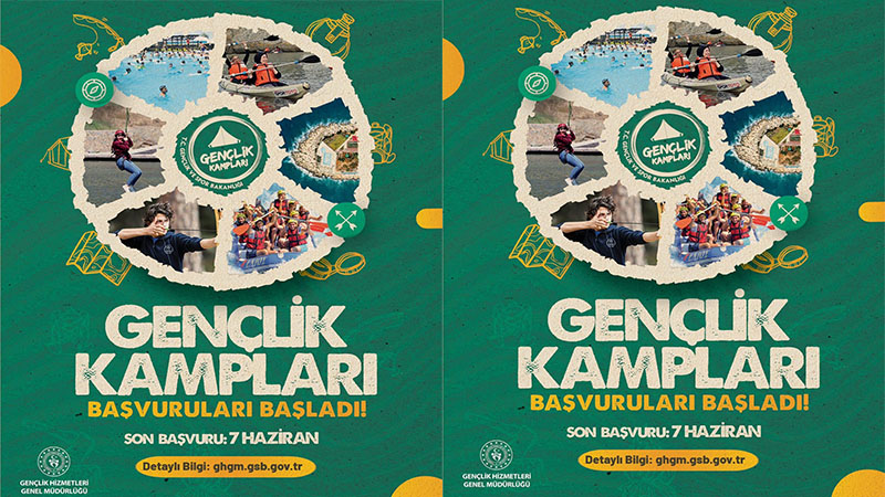 Şanlıurfalı gençler dikkat! "GSB Gençlik Kampları" başvuruları başladı
