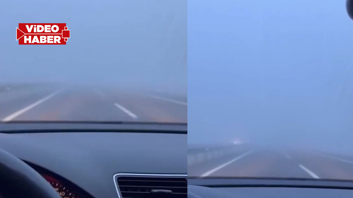 Siverek–Diyarbakır yolunda yoğun sis ulaşımı etkiledi: Görüş mesafesi azaldı