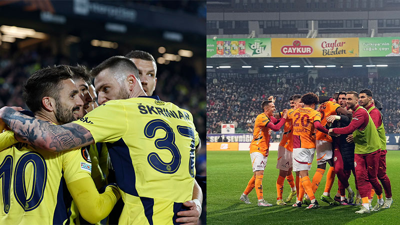 Galatasaray ve Fenerbahçe tur için sahaya çıkacak