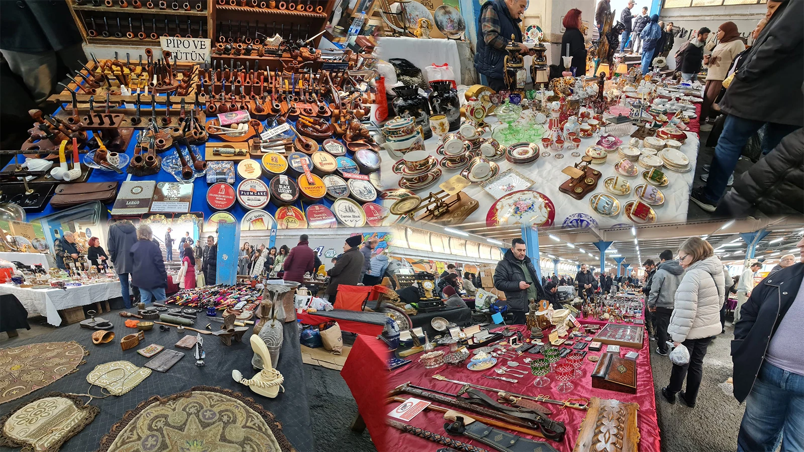 İstanbul’da her hafta kuruluyor! Şanlıurfa'da yılda bir kez kurulsa sandıklardan cevherler çıkar