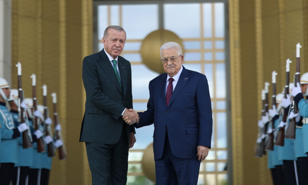 Cumhurbaşkanı Erdoğan, Filistin Devlet Başkanı ile bir arada... Neler görüşüldü?