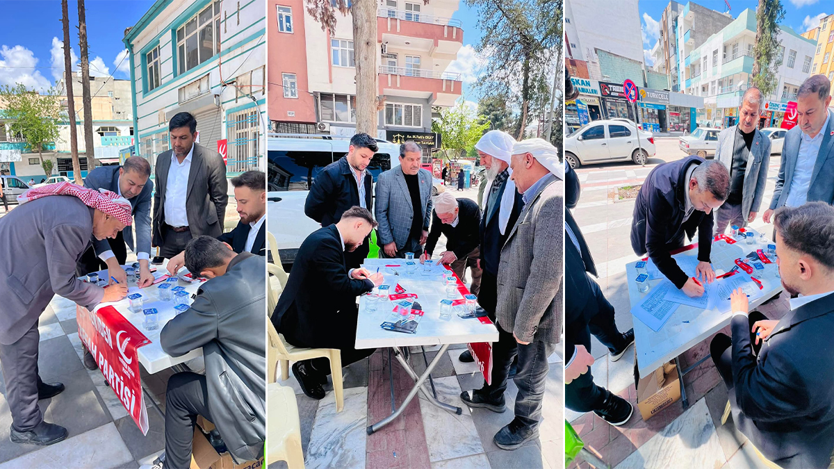 Bu çağrı hepimize! Akçakale’den zulme karşı imzalı tepki