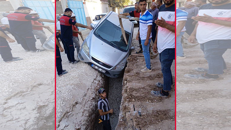 Suruç’ta ‘çukur’ kazası