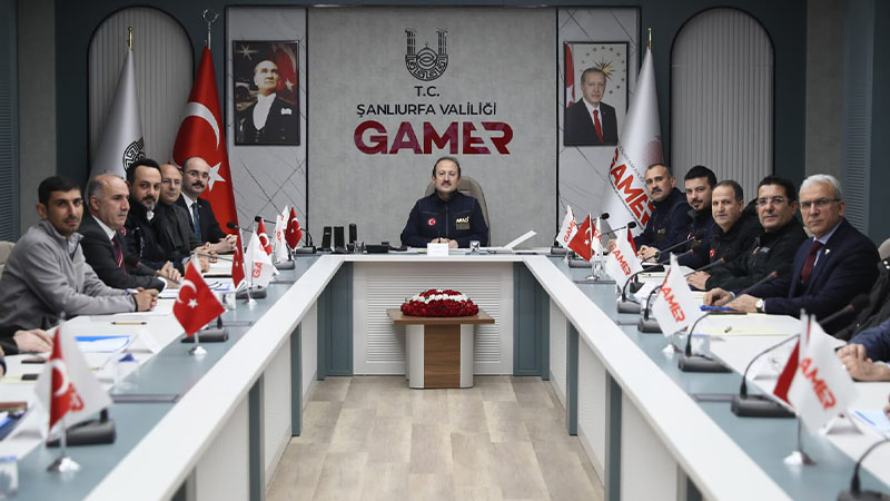 AFAD Başkanı Ali Hamza Pehlivan Şanlıurfa'da