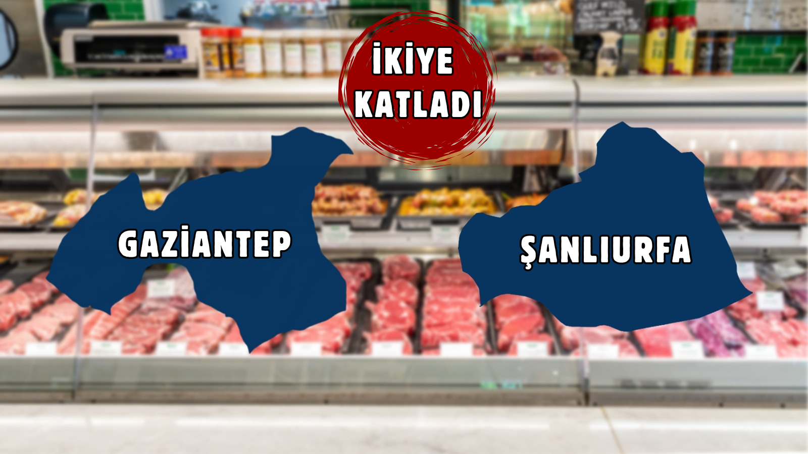Gaziantep taklitte Şanlıurfa’yı ikiye katladı