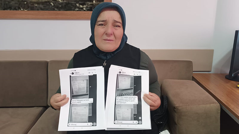Vicdanları sızlatan olay: Şehit annesi oğlu tarafından dolandırıldı