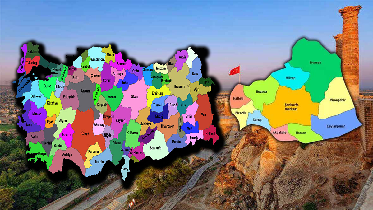 Gaziantep ve Adıyaman'dan ilçe alınıp Şanlıurfa'ya bağlanacak!
