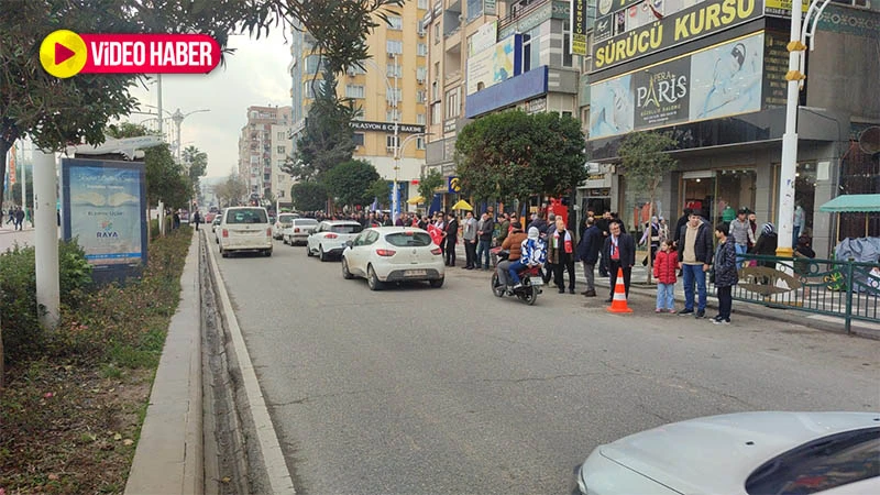 Şanlıurfa'dan Filistin'e destek: “El Ele İnsan Zinciri” eylemi düzenlendi