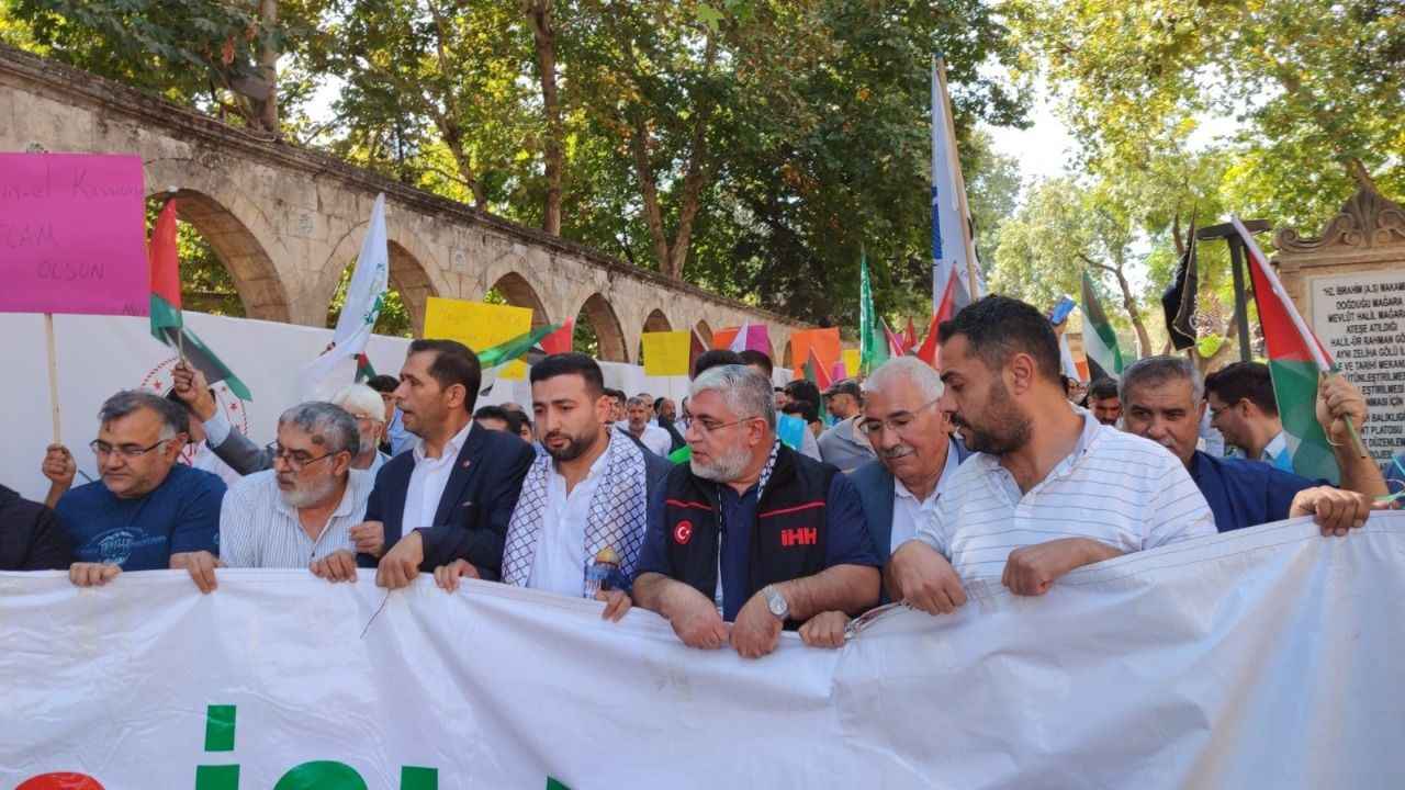 Şanlıurfa’da Gazze için kilometrelerce yürüyecekler!